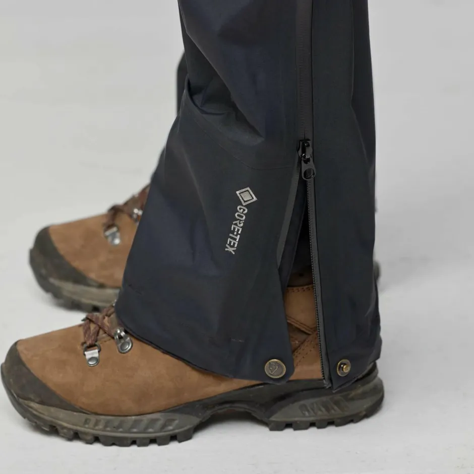 Fju00e4llru00e4ven Trekkingbekleidung|Hosen-Fjällräven - Women's Keb GTX Trousers - Regenhose Black