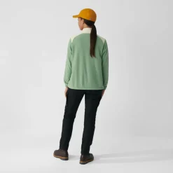 Fju00e4llru00e4ven Wanderbekleidung|Pullover & Hoodies-Fjällräven - Women's Vardag Lite Fleece - Fleecepullover Chalk White / Light Olive