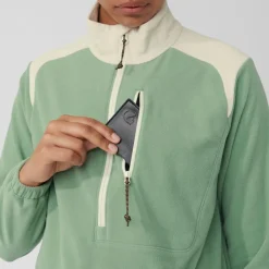 Fju00e4llru00e4ven Wanderbekleidung|Pullover & Hoodies-Fjällräven - Women's Vardag Lite Fleece - Fleecepullover Chalk White / Light Olive