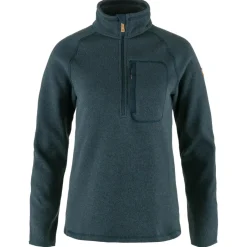 Fju00e4llru00e4ven Trekkingbekleidung|Wanderbekleidung-Fjällräven - Women's Övik Fleece Half Zip - Fleecepullover