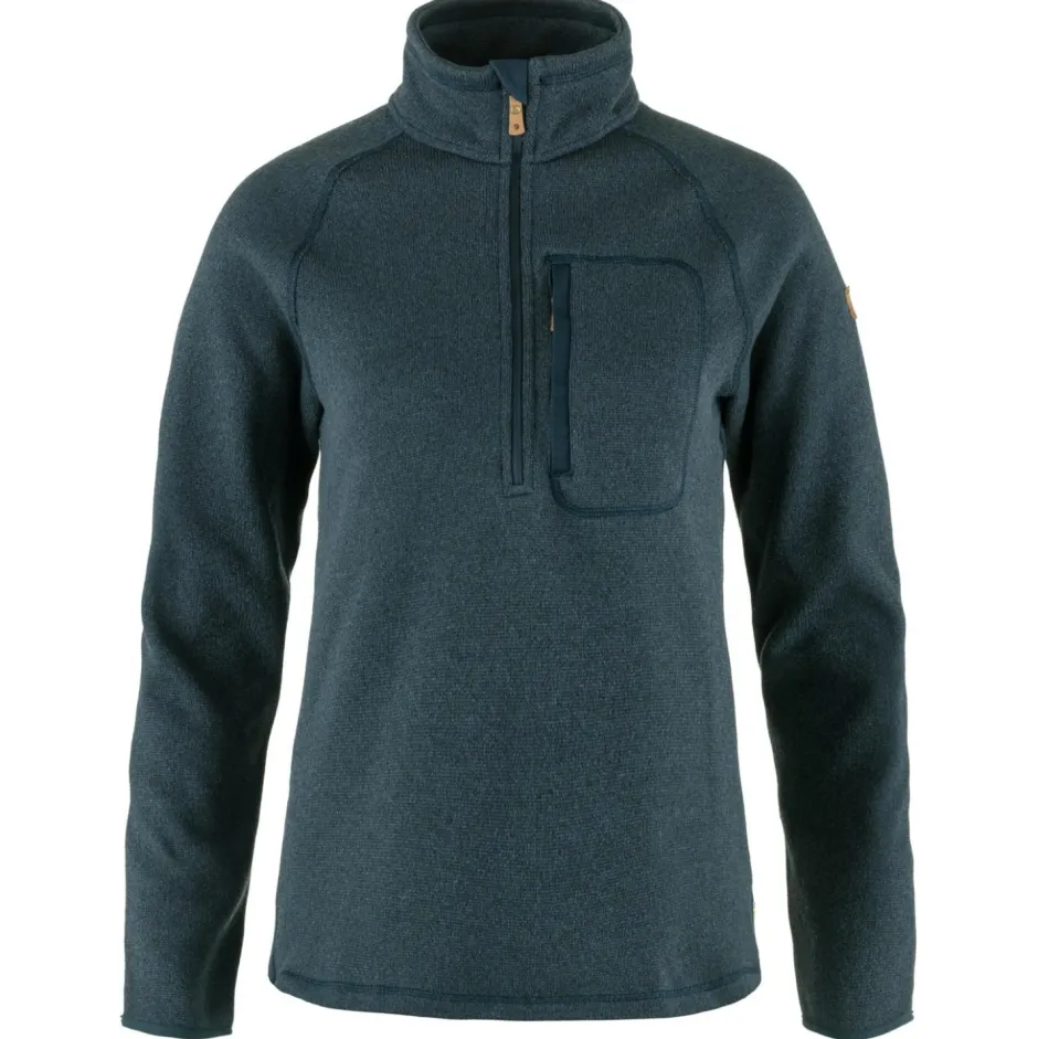 Fju00e4llru00e4ven Trekkingbekleidung|Wanderbekleidung-Fjällräven - Women's Övik Fleece Half Zip - Fleecepullover