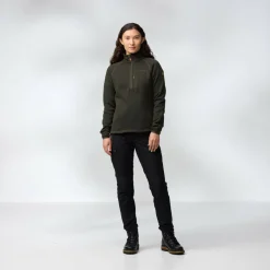 Fju00e4llru00e4ven Trekkingbekleidung|Wanderbekleidung-Fjällräven - Women's Övik Fleece Half Zip - Fleecepullover