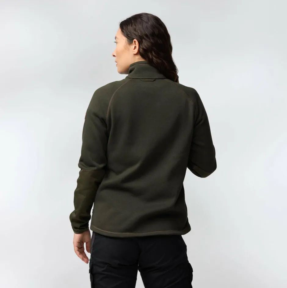 Fju00e4llru00e4ven Trekkingbekleidung|Wanderbekleidung-Fjällräven - Women's Övik Fleece Half Zip - Fleecepullover