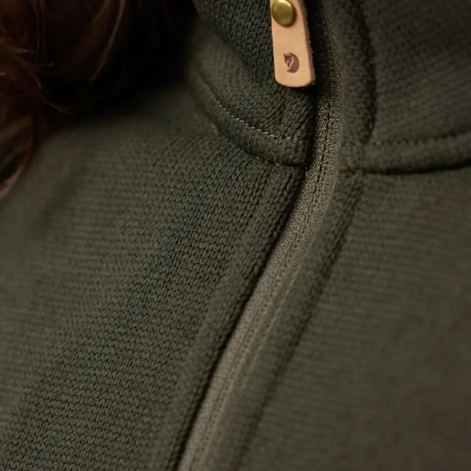 Fju00e4llru00e4ven Trekkingbekleidung|Wanderbekleidung-Fjällräven - Women's Övik Fleece Half Zip - Fleecepullover