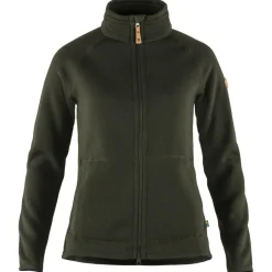Fju00e4llru00e4ven Trekkingbekleidung|Wanderbekleidung-Fjällräven - Women's Övik Fleece Zip Sweater - Fleecejacke