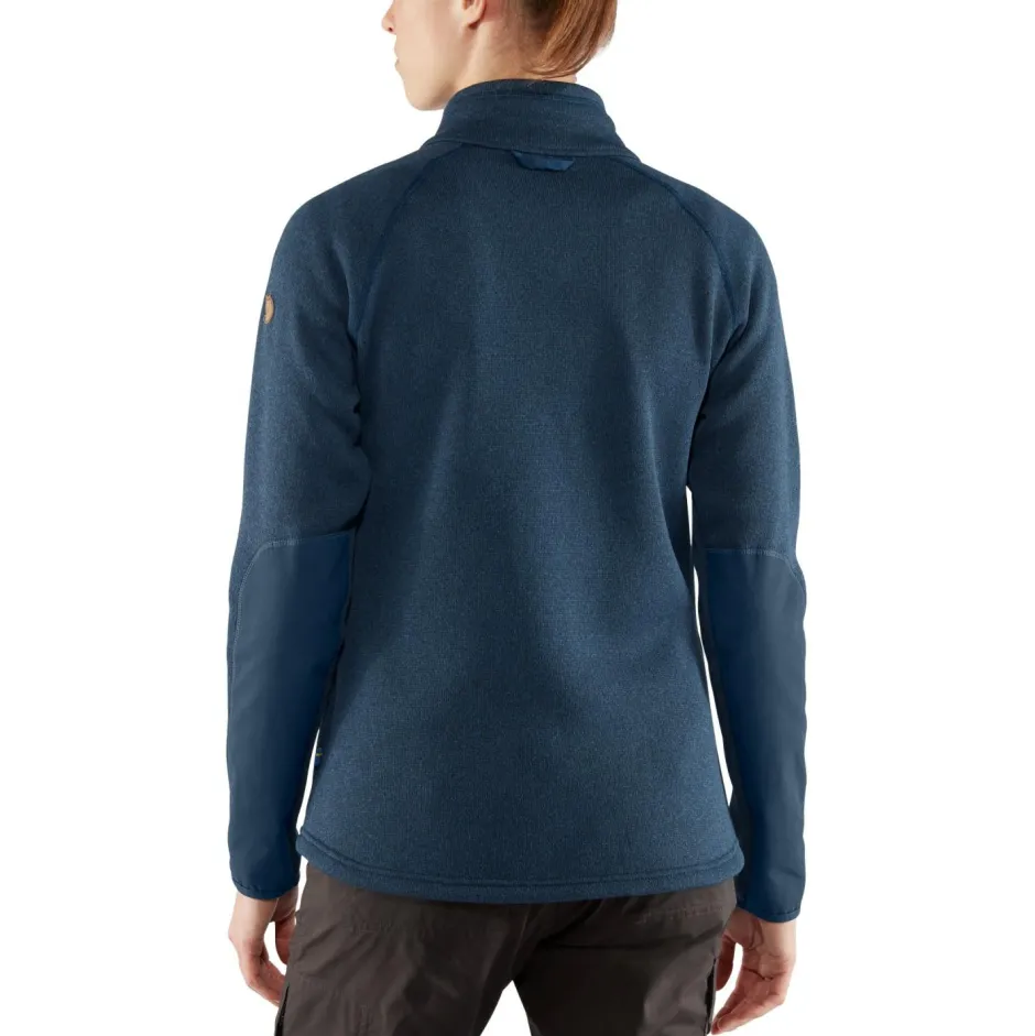 Fju00e4llru00e4ven Trekkingbekleidung|Wanderbekleidung-Fjällräven - Women's Övik Fleece Zip Sweater - Fleecejacke