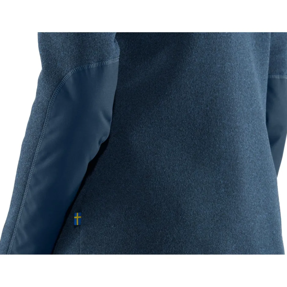 Fju00e4llru00e4ven Trekkingbekleidung|Wanderbekleidung-Fjällräven - Women's Övik Fleece Zip Sweater - Fleecejacke