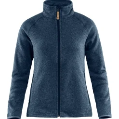 Fju00e4llru00e4ven Trekkingbekleidung|Wanderbekleidung-Fjällräven - Women's Övik Fleece Zip Sweater - Fleecejacke