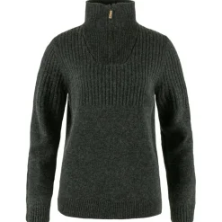 Fju00e4llru00e4ven Fjällräven - Women's Övik Half Zip Knit - Wollpullover Outlet