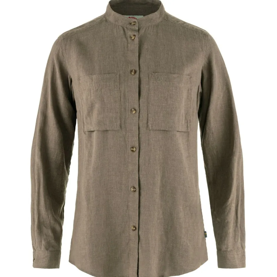 Fju00e4llru00e4ven Alltagsbekleidung|Shirts, Hemden & Longsleeves-Fjällräven - Women's Övik Hemp Shirt L/S - Hemd