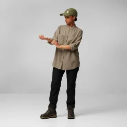 Fju00e4llru00e4ven Alltagsbekleidung|Shirts, Hemden & Longsleeves-Fjällräven - Women's Övik Hemp Shirt L/S - Hemd