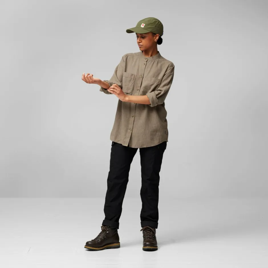Fju00e4llru00e4ven Alltagsbekleidung|Shirts, Hemden & Longsleeves-Fjällräven - Women's Övik Hemp Shirt L/S - Hemd