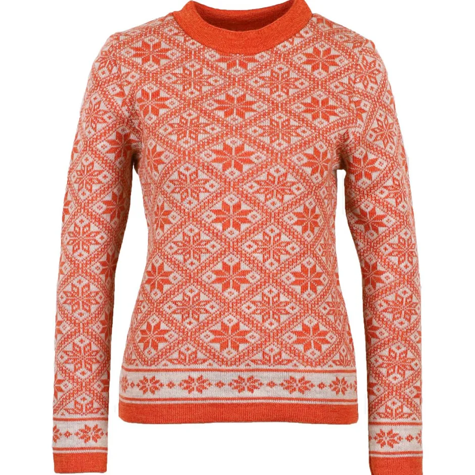 Flomax Pullover & Hoodies|Wanderbekleidung-- Women's Rundhals Pullover Svea - Wollpullover