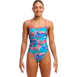 Funkita Bademode-- Women's Strapped In One Piece - Badeanzug