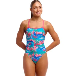 Funkita Bademode-- Women's Strapped In One Piece - Badeanzug