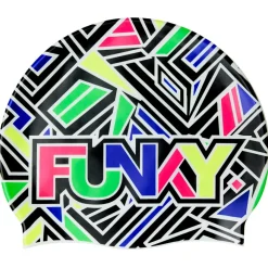 Funky Trunks - Silicone Swimming Cap - Badekappe Hot