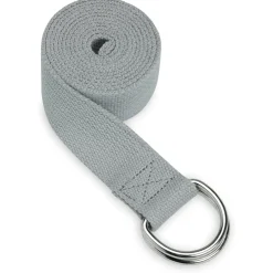 GAIAM Fitness-Ausrüstung-- Yoga Strap 6ft - Yogagurt Grey