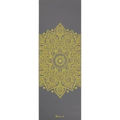 GAIAM - 6 mm Premium Printed Yoga Mat - Yogamatte Citron Sundial Clearance