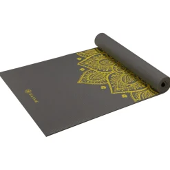 GAIAM - 6 mm Premium Printed Yoga Mat - Yogamatte Citron Sundial Clearance