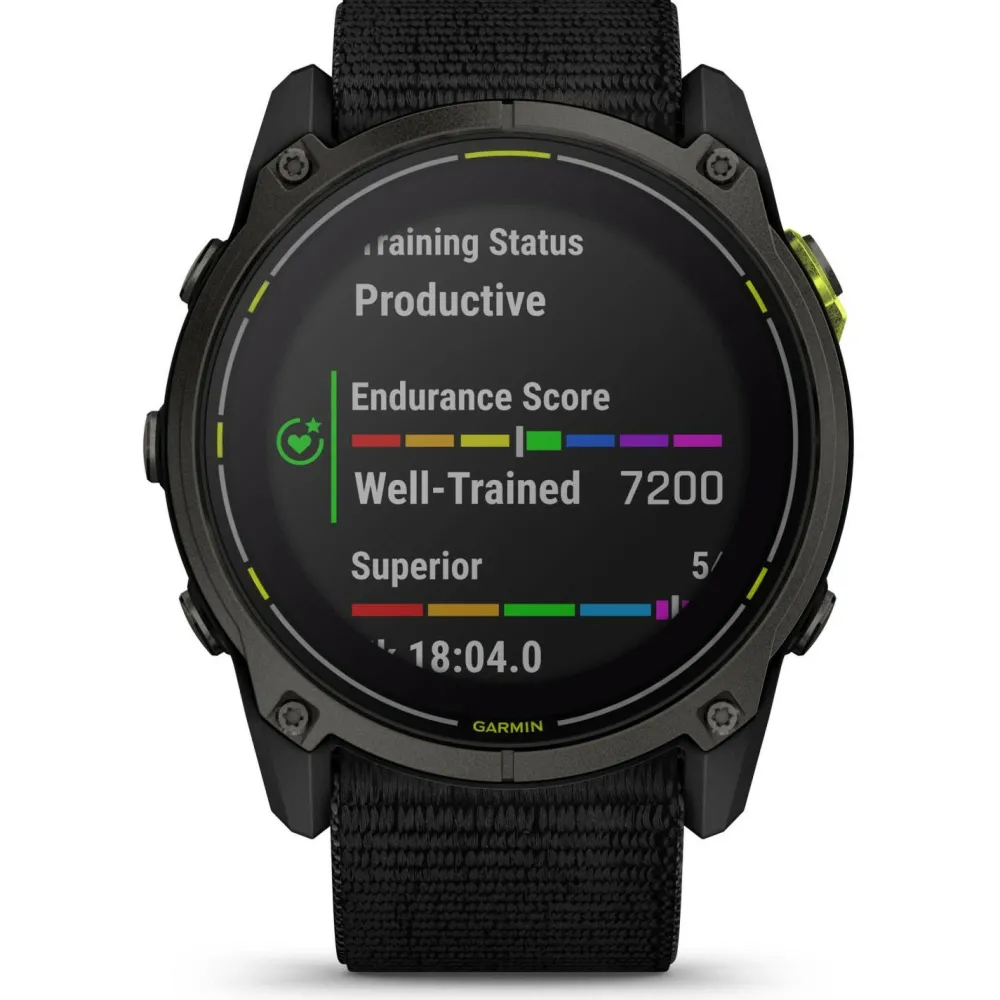 Garmin - Enduro 3 - Multifunktionsuhr Black / Carbon Grey Discount