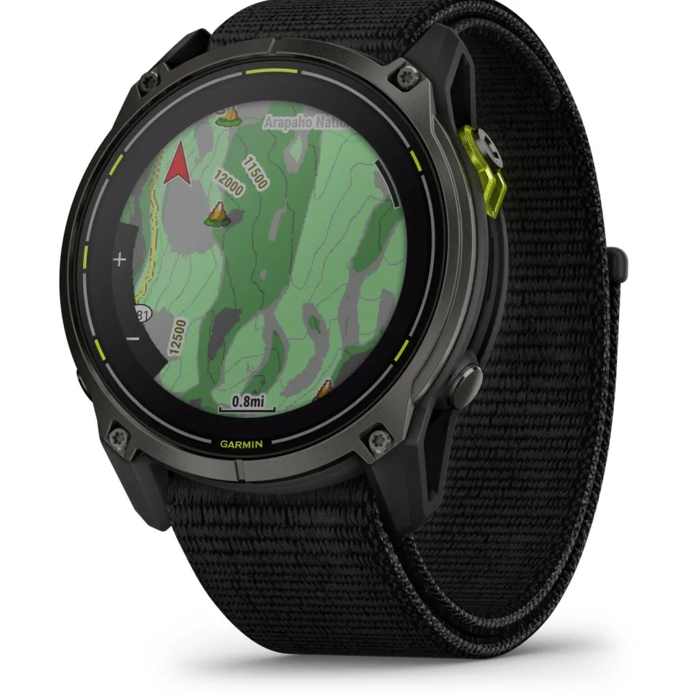 Garmin - Enduro 3 - Multifunktionsuhr Black / Carbon Grey Discount