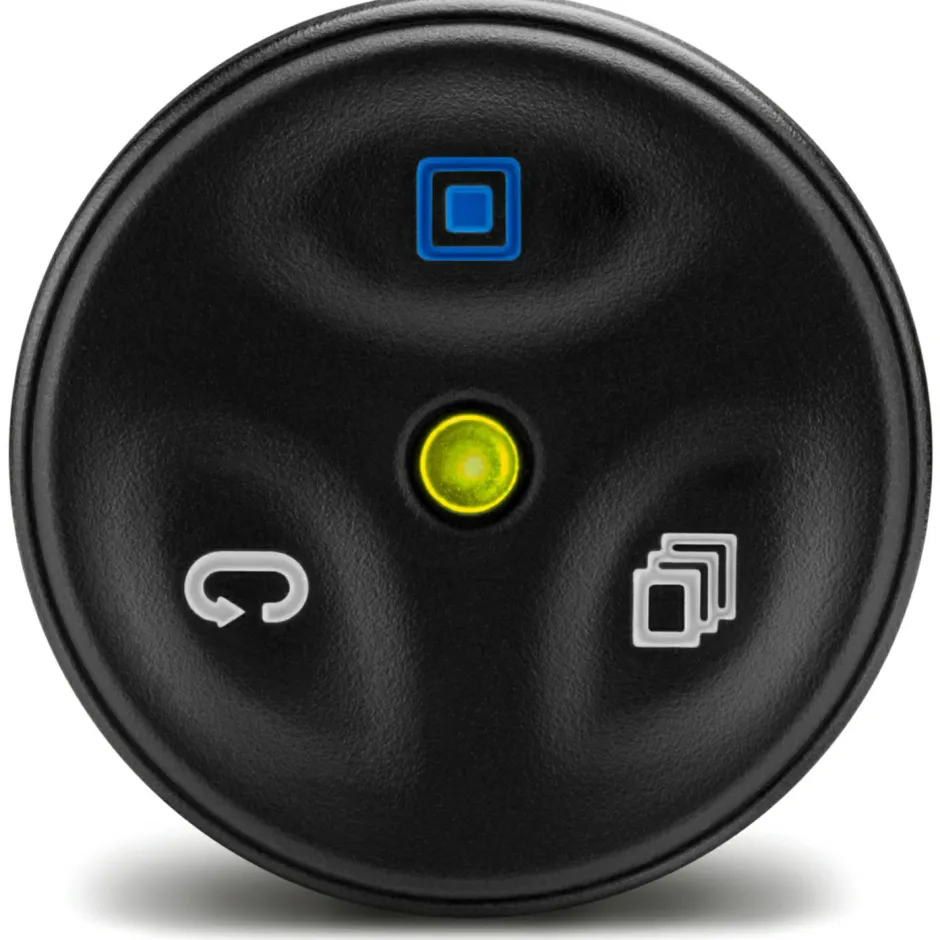 Garmin Fahrradcomputer|Fahrradcomputer-- Fernbedienung mit Halterung für Edge Black