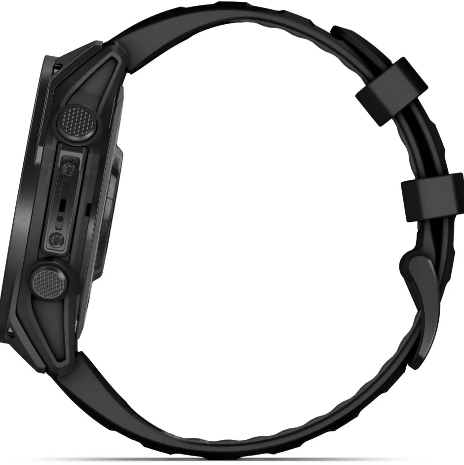Garmin Uhren-- Tactix 8 - 47 mm Amoled - Multifunktionsuhr Sapphire Black Titan Dlc