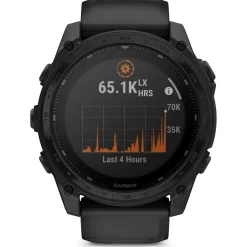 Garmin Uhren-- Tactix 8 - 51 mm Solar - Multifunktionsuhr Sapphire Black Titan Dlc