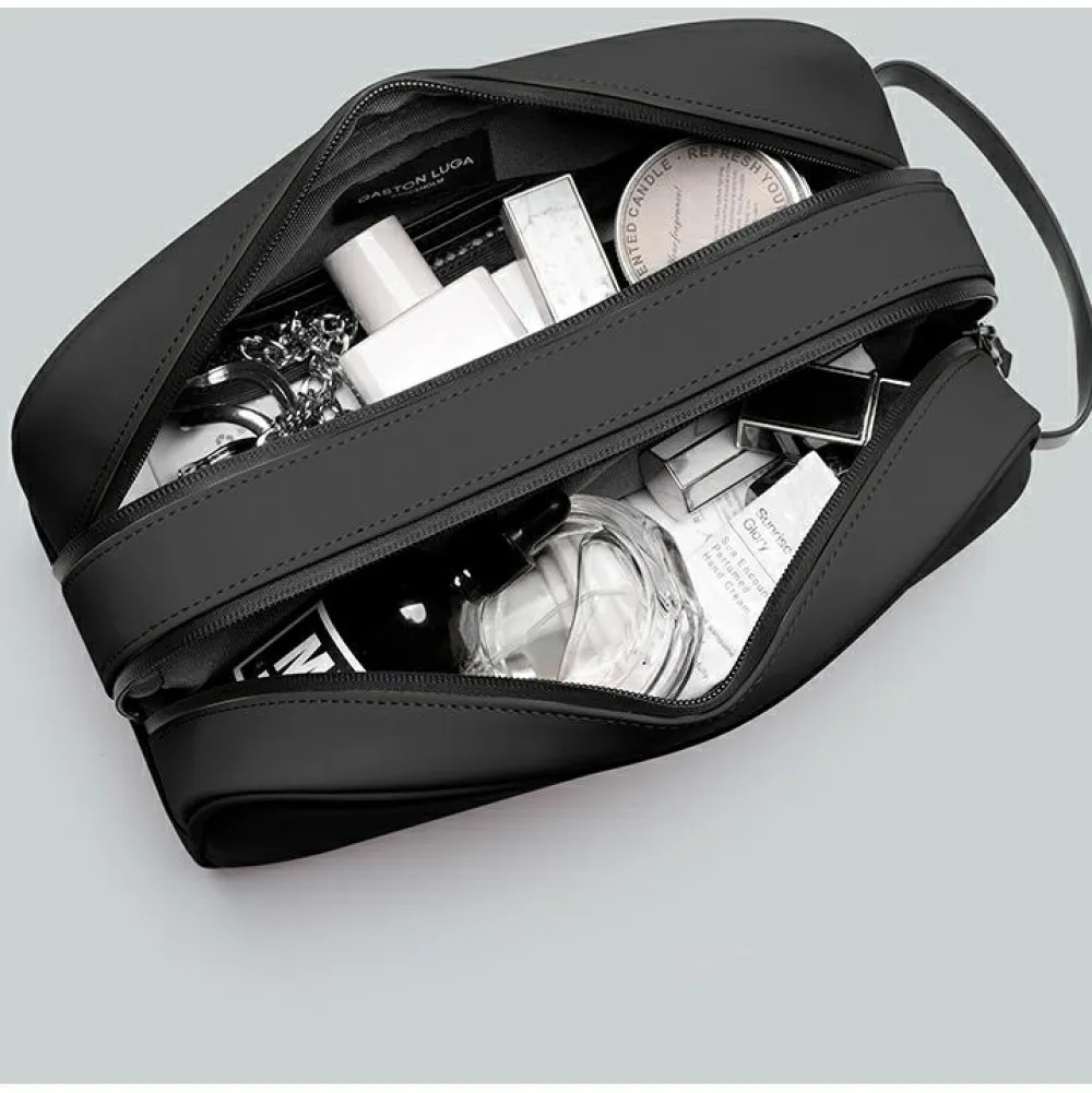 Gaston Luga - Spläsh Toiletry Double Zipped Bag - Kulturbeutel