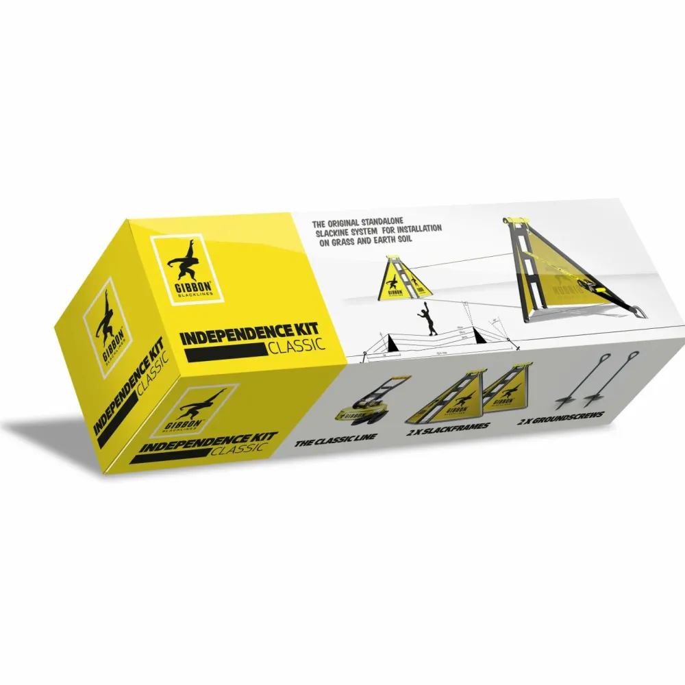 Gibbon Slacklines - Independence Kit Classic - Slackline Online
