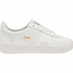 Gola Sneaker-- Women's Grandslam Leather - Sneaker White / White / White