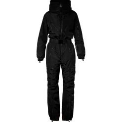 Goldbergh Skibekleidung|Skihosen-- Women's Discover Ski Suit - Overall Black