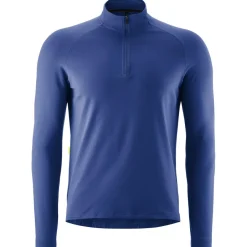 Gonso Fahrradbekleidung|Radtrikots-- Essential Jersey Longsleeve - Radtrikot Wash-Day Blue