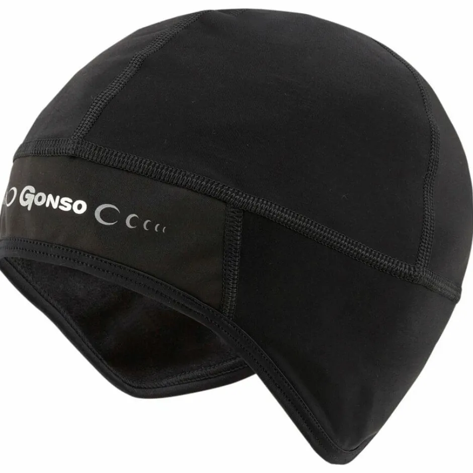 Gonso Fahrradbekleidung|Kopfbedeckungen-- Thermo Helmmütze - Radmütze Black