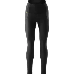 Gonso - Women's Essential Tight High Waist Therm - Radhose Black Discount