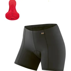 Gonso Fahrradbekleidung|Radunterwäsche-- Women's Sitivo Red Underwear - Radhose Black / Fire