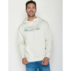 GreenBomb Alltagsbekleidung|Pullover & Hoodies-- Mountain Soul Joy Hoodie - Hoodie Moonstone