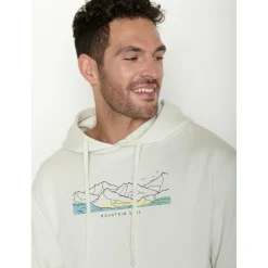 GreenBomb Alltagsbekleidung|Pullover & Hoodies-- Mountain Soul Joy Hoodie - Hoodie Moonstone