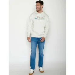 GreenBomb Alltagsbekleidung|Pullover & Hoodies-- Mountain Soul Joy Hoodie - Hoodie Moonstone