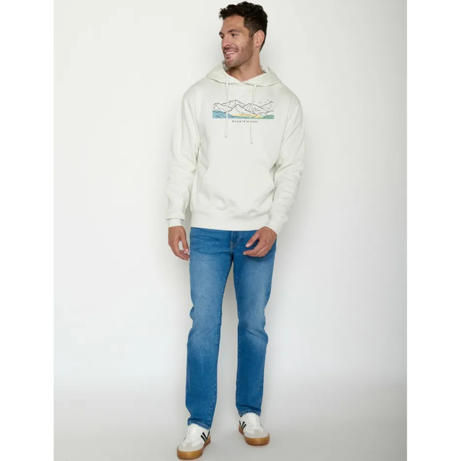 GreenBomb Alltagsbekleidung|Pullover & Hoodies-- Mountain Soul Joy Hoodie - Hoodie Moonstone