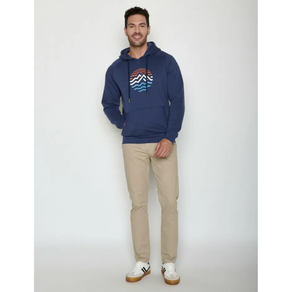 GreenBomb - ountain tripe Trek Hoodie - Hoodie