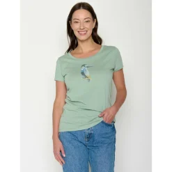 GreenBomb - Woen' Bird ook ove T-hirt - T-hirt