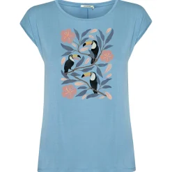 GreenBomb - Woen' Tucan Fower Tiid - T-hirt