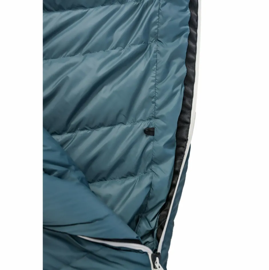 Gru00fcezi Bag Trekkingausrüstung|Daunenschlafsäcke-Grüezi Bag - Biopod Down Hybrid Ice Cold - Daunenschlafsack Platin Grey