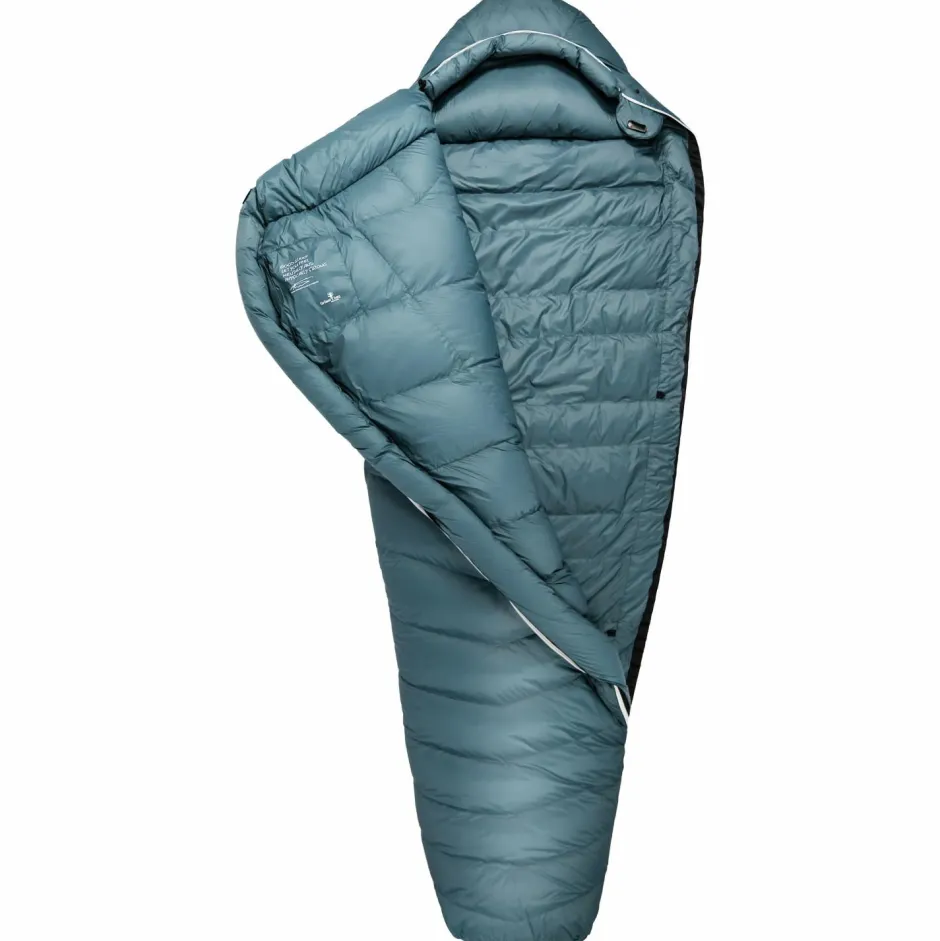 Gru00fcezi Bag Trekkingausrüstung|Daunenschlafsäcke-Grüezi Bag - Biopod Down Hybrid Ice Cold - Daunenschlafsack Platin Grey