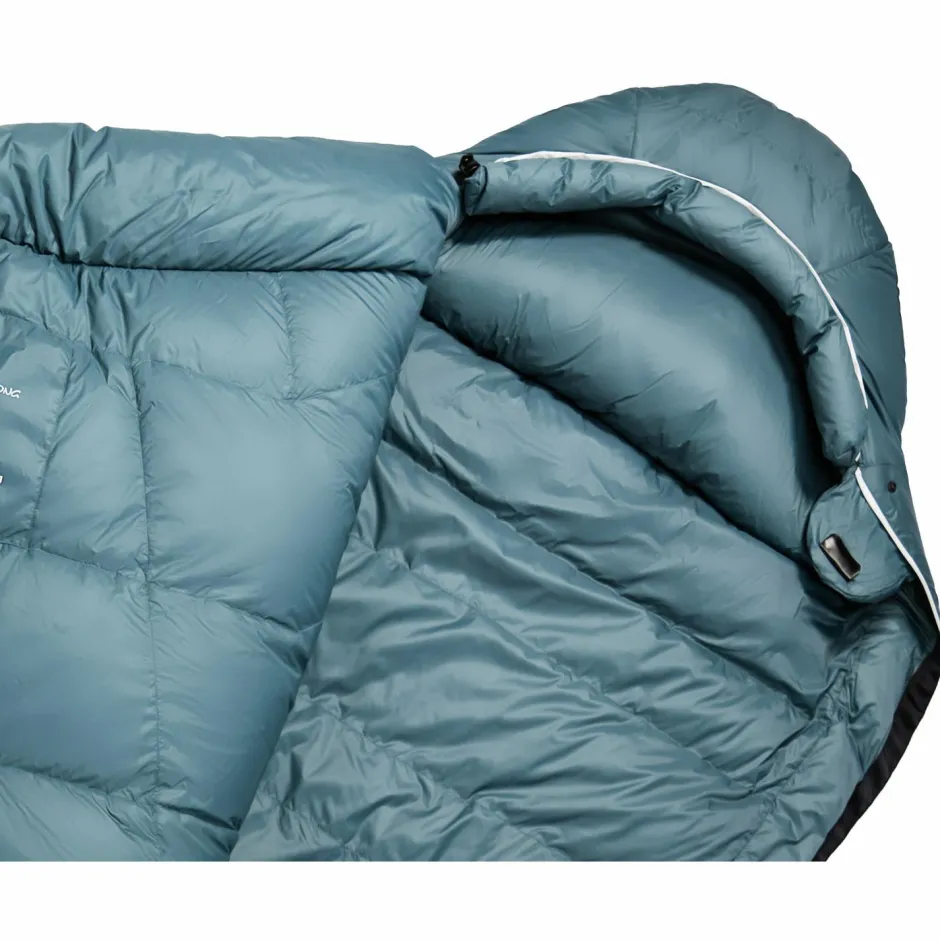 Gru00fcezi Bag Trekkingausrüstung|Daunenschlafsäcke-Grüezi Bag - Biopod Down Hybrid Ice Cold - Daunenschlafsack Platin Grey