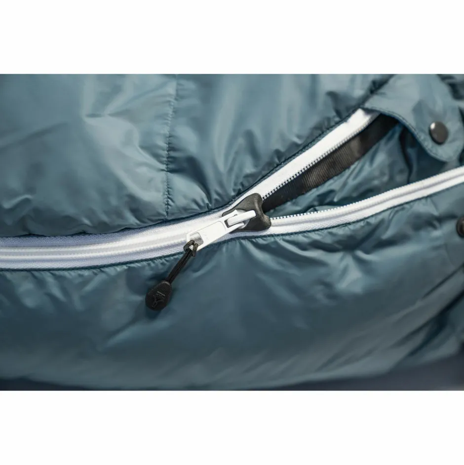 Gru00fcezi Bag Trekkingausrüstung|Daunenschlafsäcke-Grüezi Bag - Biopod Down Hybrid Ice Cold - Daunenschlafsack Platin Grey
