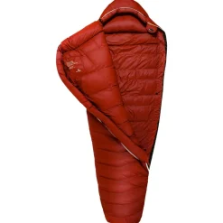 Gru00fcezi Bag Grüezi Bag - Biopod Down Hybrid Ice Alpine 190 - Daunenschlafsack Cherry Hot