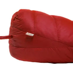 Gru00fcezi Bag Grüezi Bag - Biopod Down Hybrid Ice Alpine 190 - Daunenschlafsack Cherry Hot