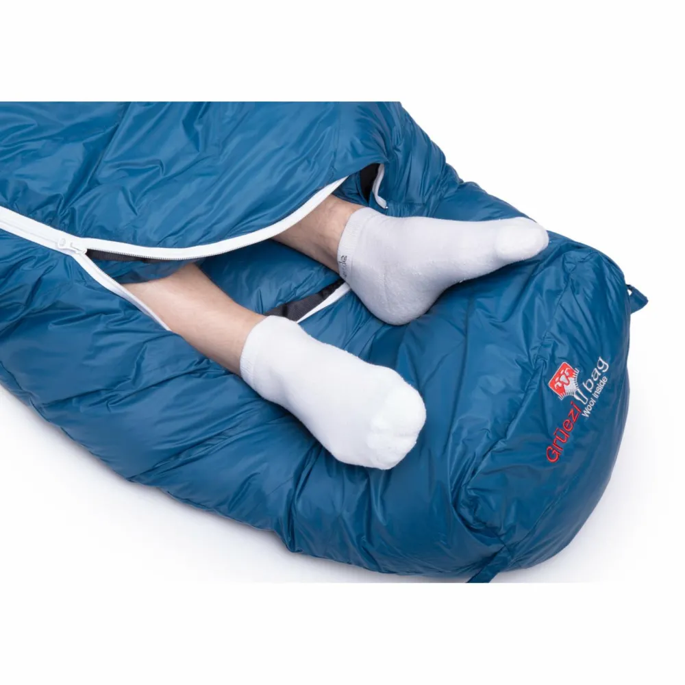 Grüezi Bag - Biopod DownWool Ice 175 - Daunenschlafsack < Gru00fcezi Bag Online